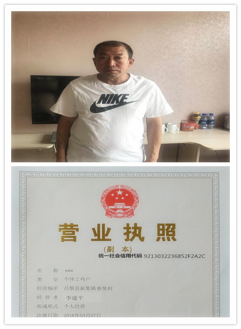营业执照模板_李建平副本
