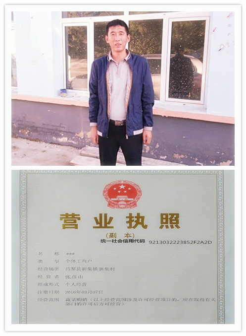 营业执照模板_张彦山副本